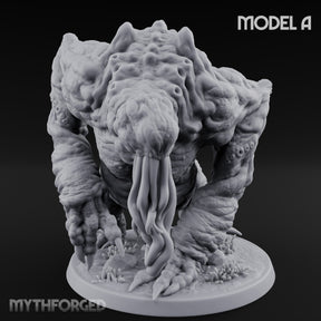 Tentacles Writhing Moon Beast Horror A Miniature for Dungeons and Dragons, Pathfinder or other TTRPGs