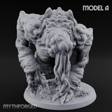 Tentacles Writhing Moon Beast Horror A Miniature for Dungeons and Dragons, Pathfinder or other TTRPGs
