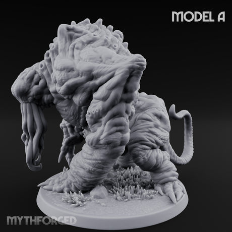 Tentacles Writhing Moon Beast Horror A Miniature for Dungeons and Dragons, Pathfinder or other TTRPGs