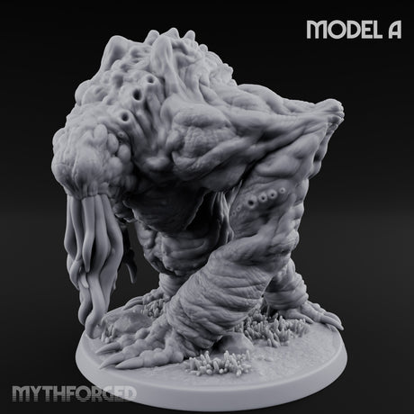 Tentacles Writhing Moon Beast Horror A Miniature for Dungeons and Dragons, Pathfinder or other TTRPGs