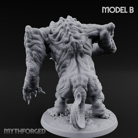 Tentacles Writhing Moon Beast Horror B Miniature for Dungeons and Dragons, Pathfinder or other TTRPGs