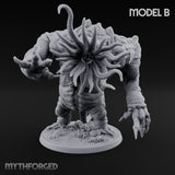 Tentacles Writhing Moon Beast Horror B Miniature for Dungeons and Dragons, Pathfinder or other TTRPGs
