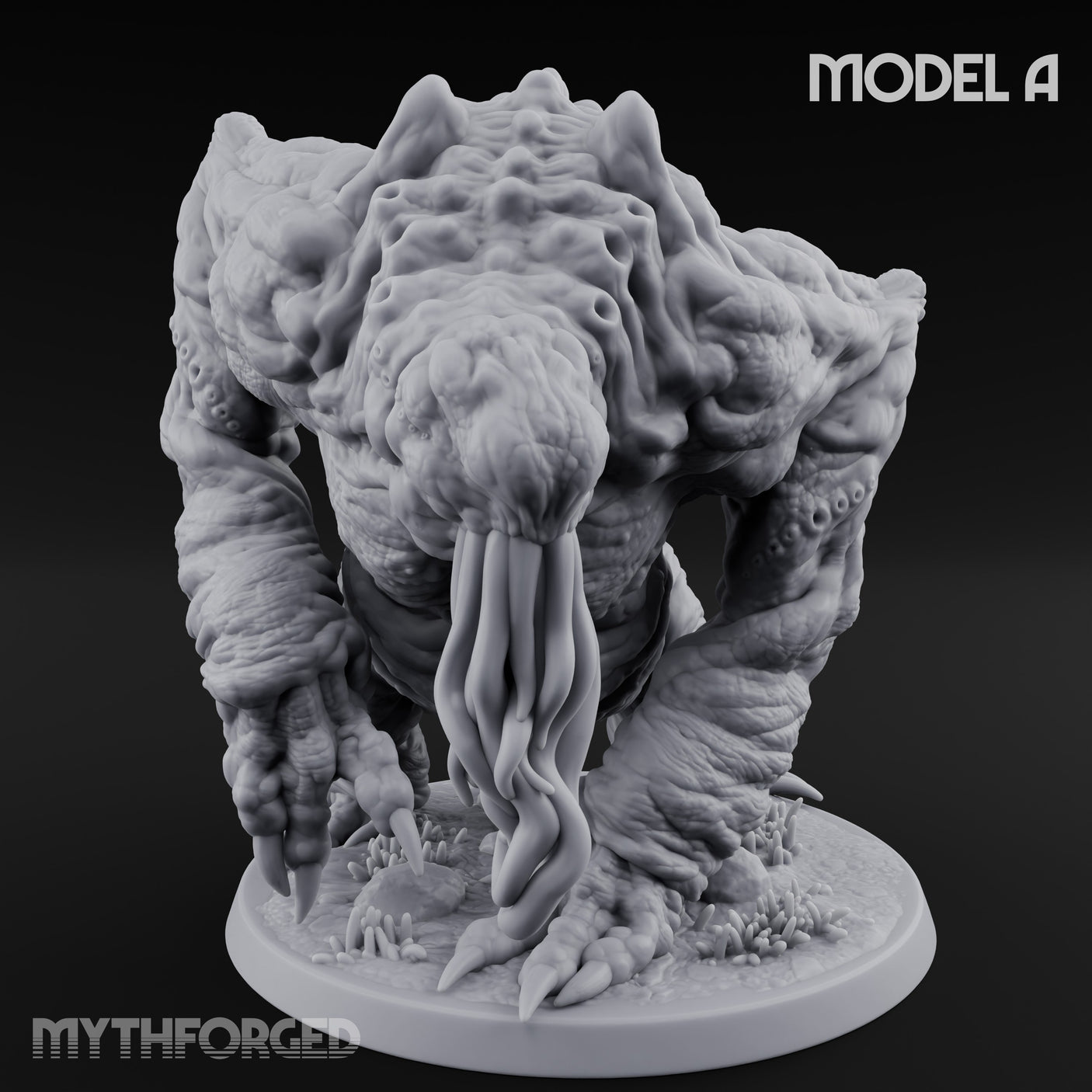 Tentacles Writhing Moon Beast Horrors — A