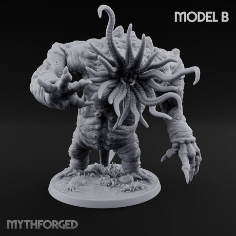 Tentacles Writhing Moon Beast Horrors Miniature for Dungeons and Dragons, Pathfinder or other TTRPGs