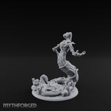 Tentacles Writhing Rising Avatar of Yig Miniature for Dungeons and Dragons, Pathfinder or other TTRPGs