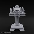 Tome-Crowned Altar Bookrest Miniature for Dungeons and Dragons, Pathfinder or other TTRPGs