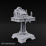 Tome-Crowned Altar Bookrest Miniature for Dungeons and Dragons, Pathfinder or other TTRPGs