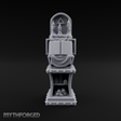 Candle-Lit Grimoire Pedestal Miniature for Dungeons and Dragons, Pathfinder or other TTRPGs