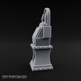 Candle-Lit Grimoire Pedestal Miniature for Dungeons and Dragons, Pathfinder or other TTRPGs