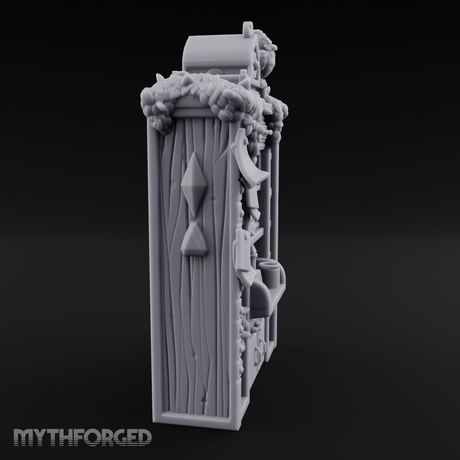 Stuffed Alchemist Bookshelf Miniature for Dungeons and Dragons, Pathfinder or other TTRPGs