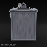 Stuffed Alchemist Bookshelf Miniature for Dungeons and Dragons, Pathfinder or other TTRPGs