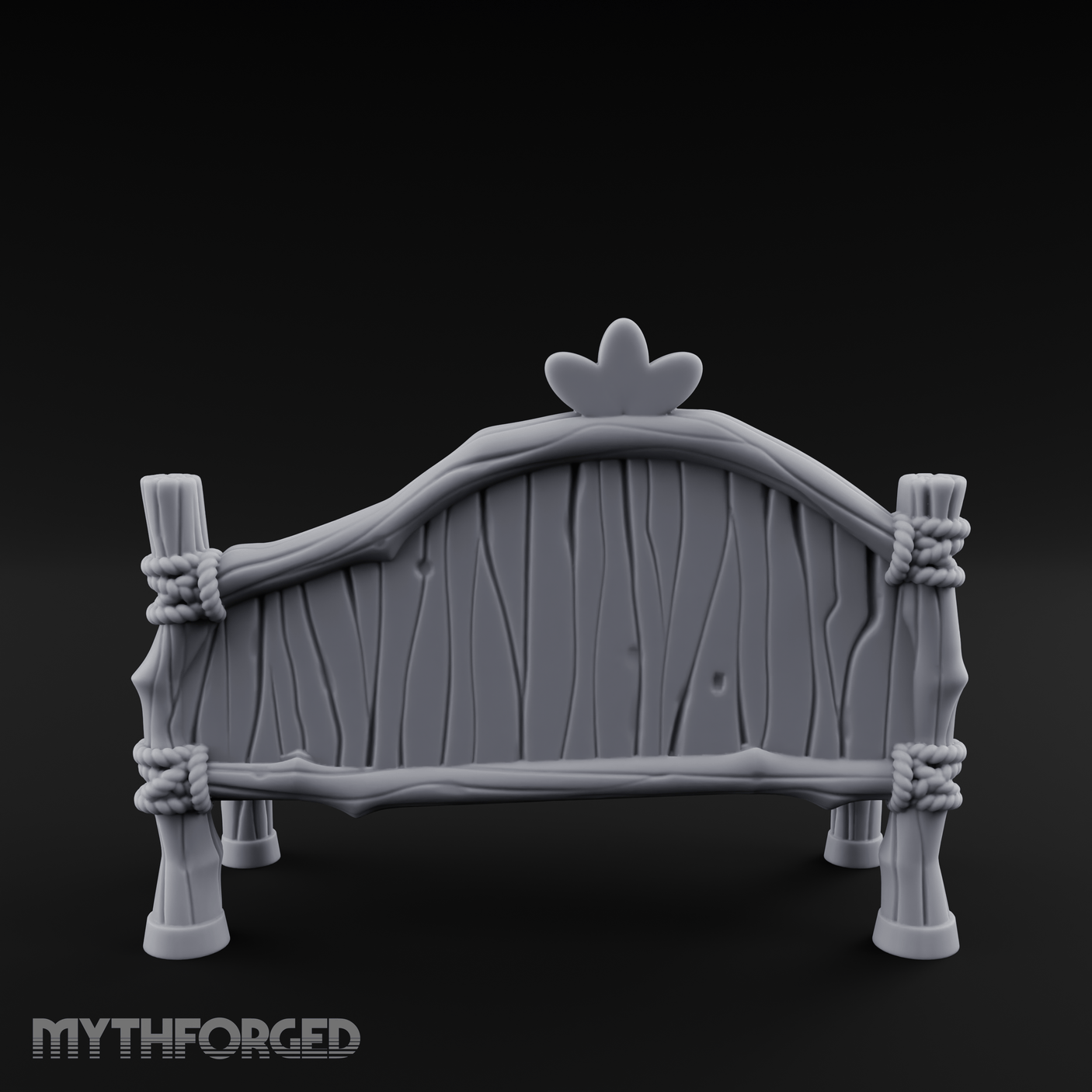 Ornate Velvet Sofa Miniature for Dungeons and Dragons, Pathfinder or other TTRPGs