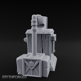 Riveted-Steel Forge Anvil Miniature for Dungeons and Dragons, Pathfinder or other TTRPGs