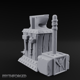 Riveted-Steel Forge Anvil Miniature for Dungeons and Dragons, Pathfinder or other TTRPGs