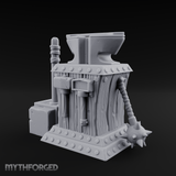 Riveted-Steel Forge Anvil Miniature for Dungeons and Dragons, Pathfinder or other TTRPGs
