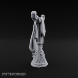 Tasseled Ballroom Banner Stand Miniature for Dungeons and Dragons, Pathfinder or other TTRPGs