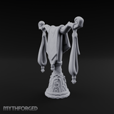 Tasseled Ballroom Banner Stand Miniature for Dungeons and Dragons, Pathfinder or other TTRPGs
