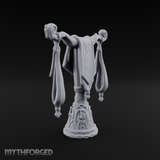 Tasseled Ballroom Banner Stand Miniature for Dungeons and Dragons, Pathfinder or other TTRPGs