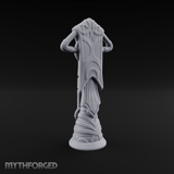 Filigree-Crowned Ceremonial Banner Standard Miniature for Dungeons and Dragons, Pathfinder or other TTRPGs