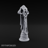 Filigree-Crowned Ceremonial Banner Standard Miniature for Dungeons and Dragons, Pathfinder or other TTRPGs