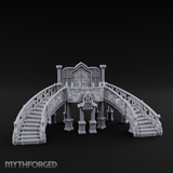 Grand-Arched Ballroom Staircase Miniature for Dungeons and Dragons, Pathfinder or other TTRPGs