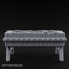 Sturdy Trough Miniature for Dungeons and Dragons, Pathfinder or other TTRPGs