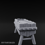 Sturdy Trough Miniature for Dungeons and Dragons, Pathfinder or other TTRPGs