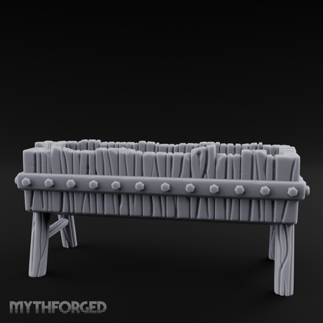 Sturdy Trough Miniature for Dungeons and Dragons, Pathfinder or other TTRPGs