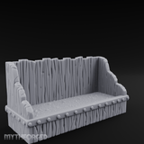 Grain-Filled Livestock Feeder Miniature for Dungeons and Dragons, Pathfinder or other TTRPGs