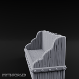 Grain-Filled Livestock Feeder Miniature for Dungeons and Dragons, Pathfinder or other TTRPGs