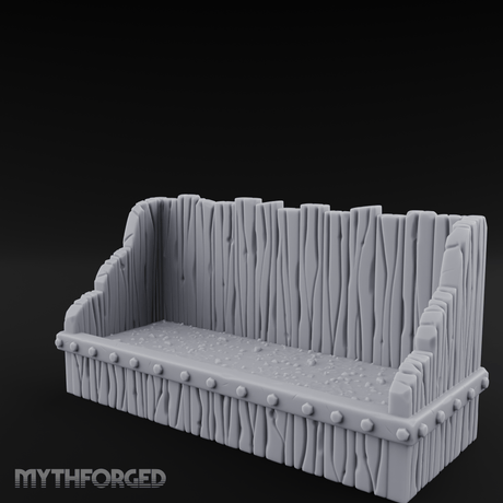 Grain-Filled Livestock Feeder Miniature for Dungeons and Dragons, Pathfinder or other TTRPGs