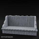Grain-Filled Livestock Feeder Miniature for Dungeons and Dragons, Pathfinder or other TTRPGs