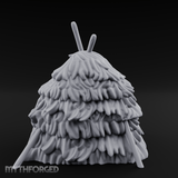 Twig-Legged Haystack Shelter Miniature for Dungeons and Dragons, Pathfinder or other TTRPGs