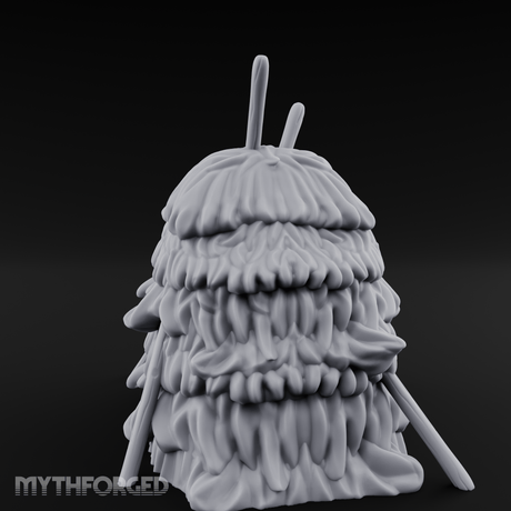 Twig-Legged Haystack Shelter Miniature for Dungeons and Dragons, Pathfinder or other TTRPGs