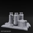 Corked Milk Bottle Collection Miniature for Dungeons and Dragons, Pathfinder or other TTRPGs