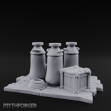 Corked Milk Bottle Collection Miniature for Dungeons and Dragons, Pathfinder or other TTRPGs