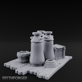 Corked Milk Bottle Collection Miniature for Dungeons and Dragons, Pathfinder or other TTRPGs