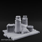 Corked Milk Bottle Collection Miniature for Dungeons and Dragons, Pathfinder or other TTRPGs