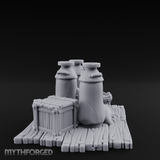 Corked Milk Bottle Collection Miniature for Dungeons and Dragons, Pathfinder or other TTRPGs