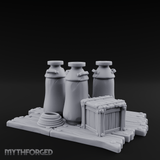 Corked Milk Bottle Collection Miniature for Dungeons and Dragons, Pathfinder or other TTRPGs