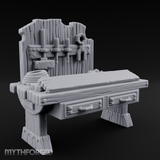 Tool-Hung Craftsman's Workbench Miniature for Dungeons and Dragons, Pathfinder or other TTRPGs