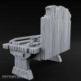 Tool-Hung Craftsman's Workbench Miniature for Dungeons and Dragons, Pathfinder or other TTRPGs