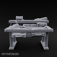 Supply-Laden Woodworker's Bench Miniature for Dungeons and Dragons, Pathfinder or other TTRPGs