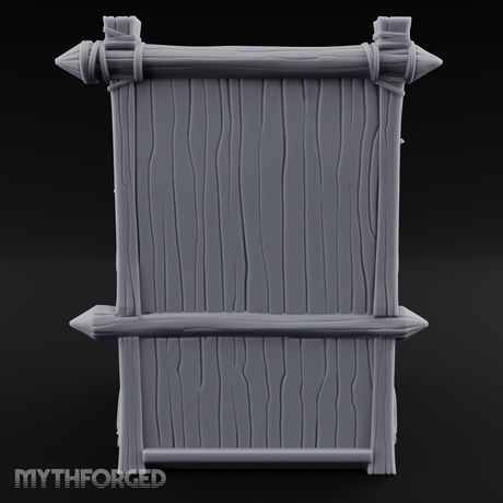 Brass-Finial Bunkbed Miniature for Dungeons and Dragons, Pathfinder or other TTRPGs