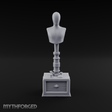Blank-Faced Tailor's Mannequin Miniature for Dungeons and Dragons, Pathfinder or other TTRPGs