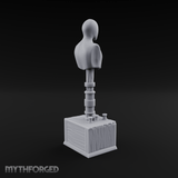 Blank-Faced Tailor's Mannequin Miniature for Dungeons and Dragons, Pathfinder or other TTRPGs