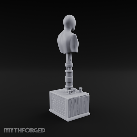 Blank-Faced Tailor's Mannequin Miniature for Dungeons and Dragons, Pathfinder or other TTRPGs