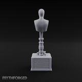 Blank-Faced Tailor's Mannequin Miniature for Dungeons and Dragons, Pathfinder or other TTRPGs