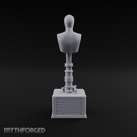 Blank-Faced Tailor's Mannequin Miniature for Dungeons and Dragons, Pathfinder or other TTRPGs