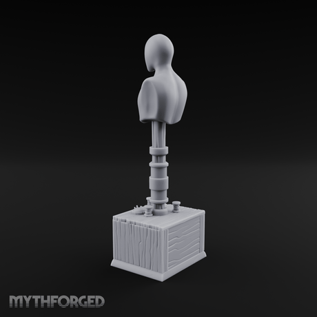 Blank-Faced Tailor's Mannequin Miniature for Dungeons and Dragons, Pathfinder or other TTRPGs
